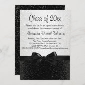 Afstuderen met zwarte/witte standaard kaart (Voorkant / Achterkant)