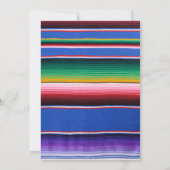 Afstuderen Mexicaanse Fiesta Uitnodiging (Achterkant)