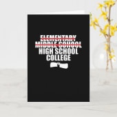 Afstuderen middelbare school kaart (Gele Bloem)