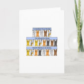 Afstuderen middelbare school kaart (Voorkant)