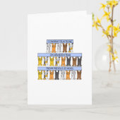 Afstuderen middelbare school kaart (Gele Bloem)