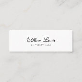 Afstuderen minimalistische QR-code voor het script Mini Visitekaartje (Voorkant)