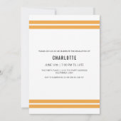 Afstuderen Modern 3 Foto Collage Persoonlijk Kaart (Achterkant)