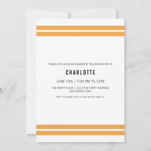 Afstuderen Modern 3 Foto Collage Persoonlijk Kaart (Achterkant)