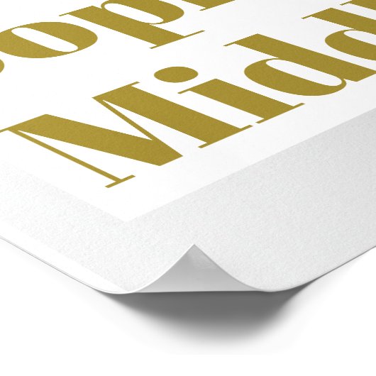 Afstuderen Modern Afstuderen kop Foto Poste Poster (Hoek)