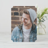 Afstuderen modern Eenvoudig design Kaart (Staand voorkant)