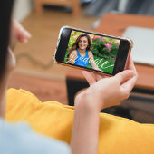 Afstuderen Modern Eenvoudig Fotosjabloonscript Kaart