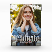 Afstuderen Modern Eenvoudig Minimalistisch Fotoblokken (Voorkant)