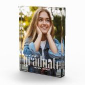 Afstuderen Modern Eenvoudig Minimalistisch Fotoblokken (Rechts)