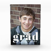 Afstuderen Modern Eenvoudige Typografie Fotoblokken (Voorkant)