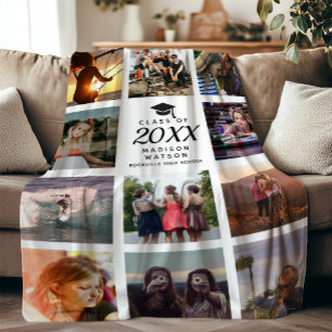 Afstuderen Modern installagram Foto collage Fleece Deken