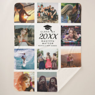 Afstuderen Modern installagram Foto collage Sherpa Deken