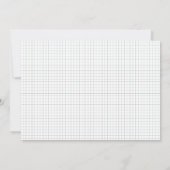 Afstuderen modern minimaal elegant stijlvol (Achterkant)