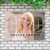 Afstuderen Modern Photo Minimalist Typography Afst Poster