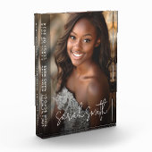 Afstuderen modern script donkere overlay fotoblokken (Links)