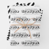 Afstuderen Modern Script Inpakpapier Vel (In situ)