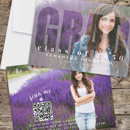 Afstuderen Moderne Afstudeerder Typografie 2 Foto  Kaart