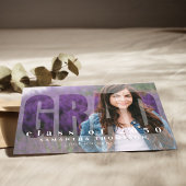 Afstuderen Moderne Afstudeerder Typografie 2 Foto  Kaart