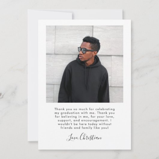 Afstuderen Moderne Afstuderen van het Manuscript M Aankondiging (Achterkant)