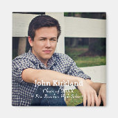 Afstuderen Moderne Foto Flexibel Magneet (Voorkant)