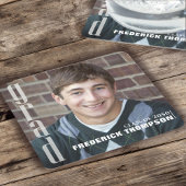 Afstuderen Moderne Foto Simple Minimalist Afstuder Kartonnen Onderzetters