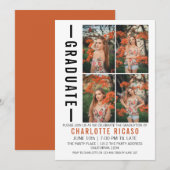 Afstuderen Moderne foto-sjabloon Aangepast Kaart (Voorkant / Achterkant)