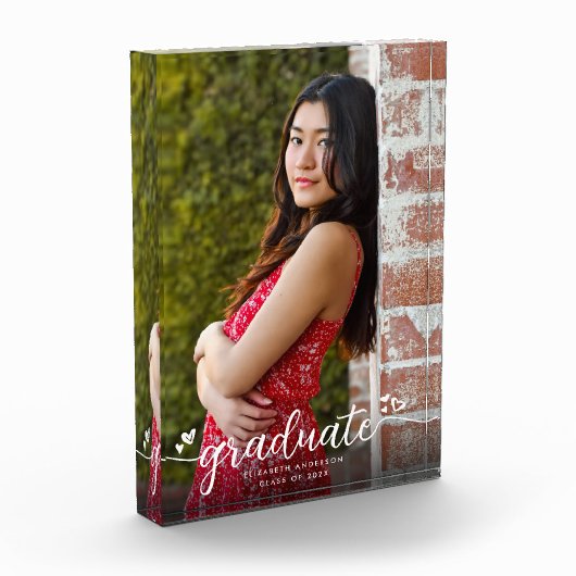 Afstuderen Moderne kalligrafie Aangepaste toetsenb Fotoblokken (Links)