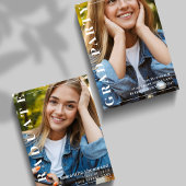 Afstuderen Moderne Minimalistische Eenvoudige Foto Aankondiging