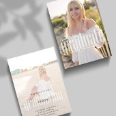 Afstuderen Moderne minimalistische foto trendy scr Aankondiging