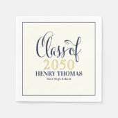 Afstuderen Moderne minimalistische klasse goudmari Servet (Voorkant)