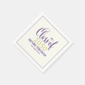 Afstuderen moderne minimalistische klasse van Paar Servet (Hoek)