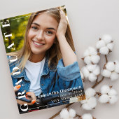 Afstuderen Moderne Twee Foto | QR-code Sociale med Kaart