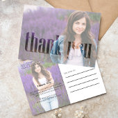 Afstuderen Moderne Typografie 2 Fotosjabloon Briefkaart