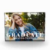 Afstuderen Moderne Typografie Eenvoudig Fotoblokken (Voorkant)