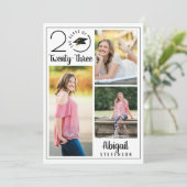 Afstuderen Moderne Typografie Klasse Jaar 4 Foto's Aankondiging (Staand voorkant)