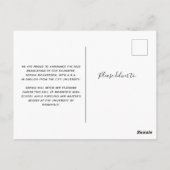 Afstuderen | Moderne vier foto collage lay-out Briefkaart (Achterkant)