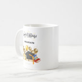 Afstuderen Mok 2025 – Gouden accenten van Kay Clov (Voorkant links)