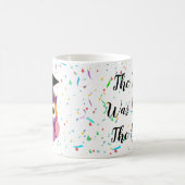 Afstuderen Mok met paarse pet en gans (Center)