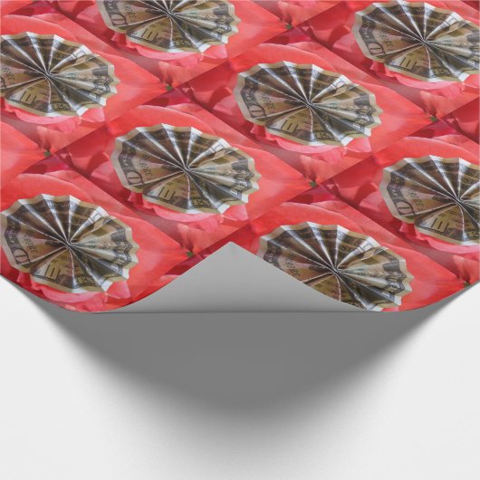 Afstuderen Money Lei Cadeaupapier (Hoek)