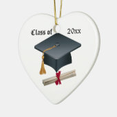 Afstuderen Mortar & Diploma Ornament (Links)