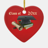Afstuderen Mortar & Diploma Ornament (Voorkant)