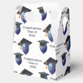 Afstuderen Mortarboard en ballonnen Bedankdoosjes (Geopend)