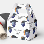 Afstuderen Mortarboard en ballonnen Bedankdoosjes