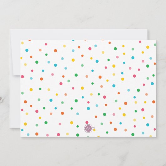 Afstuderen Muchas Gracias Fiesta Dank u kaart (Achterkant)