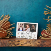 Afstuderen Multi Foto ze maakte het Floral Fotoplaat (Zijkant)