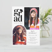 Afstuderen Multi Photo Arch Afstuderen Kaart (Staand voorkant)