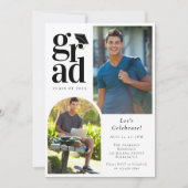 Afstuderen Multi Photo Arch Afstuderen Kaart (Voorkant)