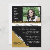 Afstuderen muziek / klarinet kaart (Voorkant)