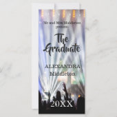 Afstuderen Muziekfestival Lichten Feestuitnodiging (Voorkant)