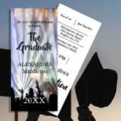 Afstuderen Muziekfestival Lichten Feestuitnodiging